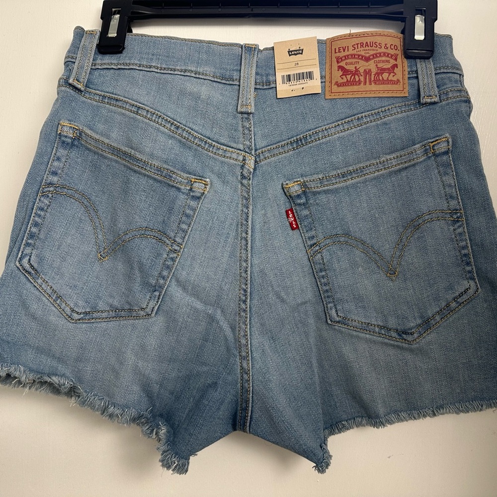 Levi's Women's High Waisted Denim Shorts